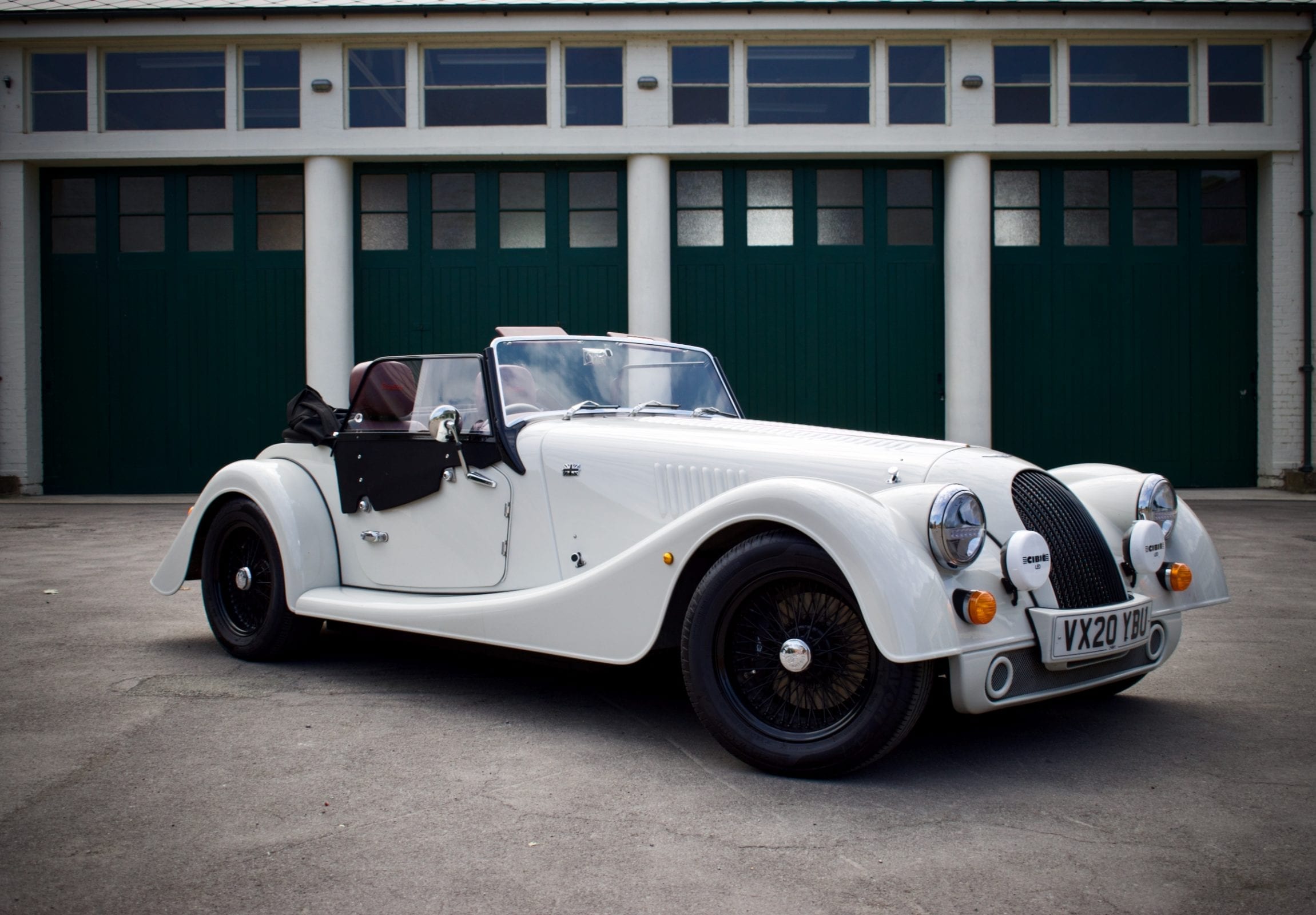 Morgan Plus Four white