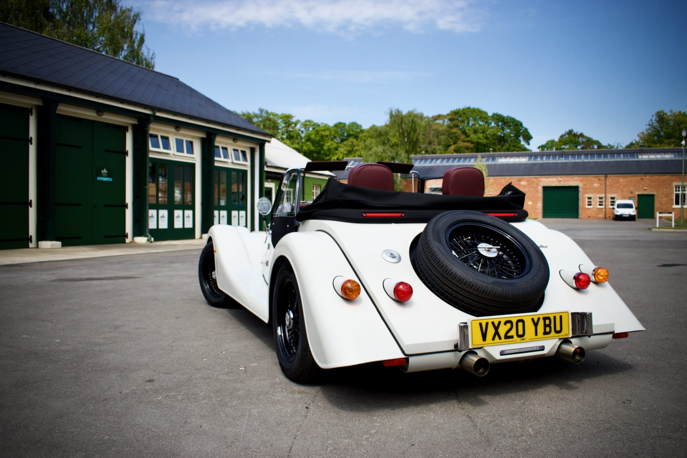 Morgan Plus Four rear