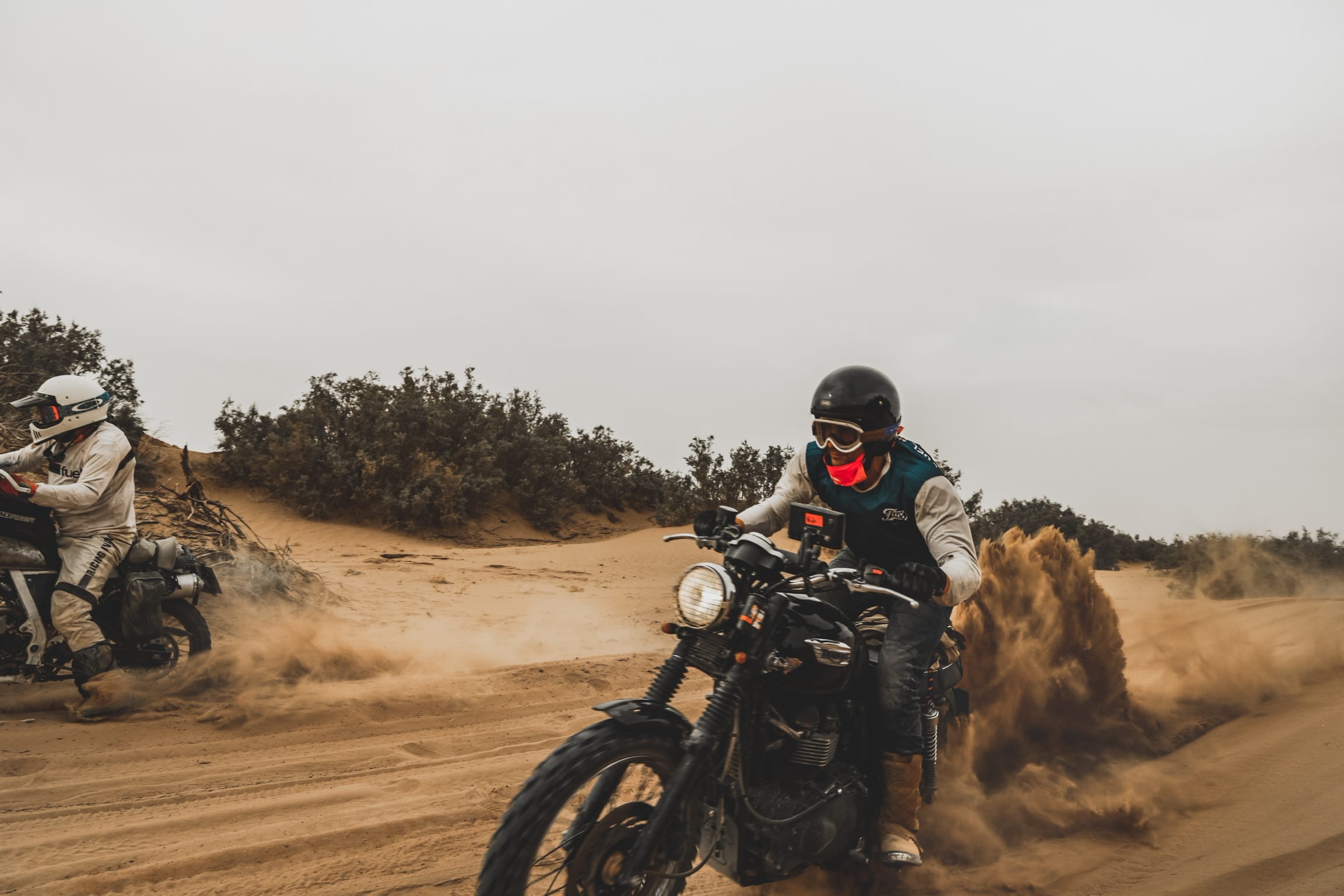 Copyright Simone de Ranieri / Isaac Vives, Fuel Motorcycles Scram Africa