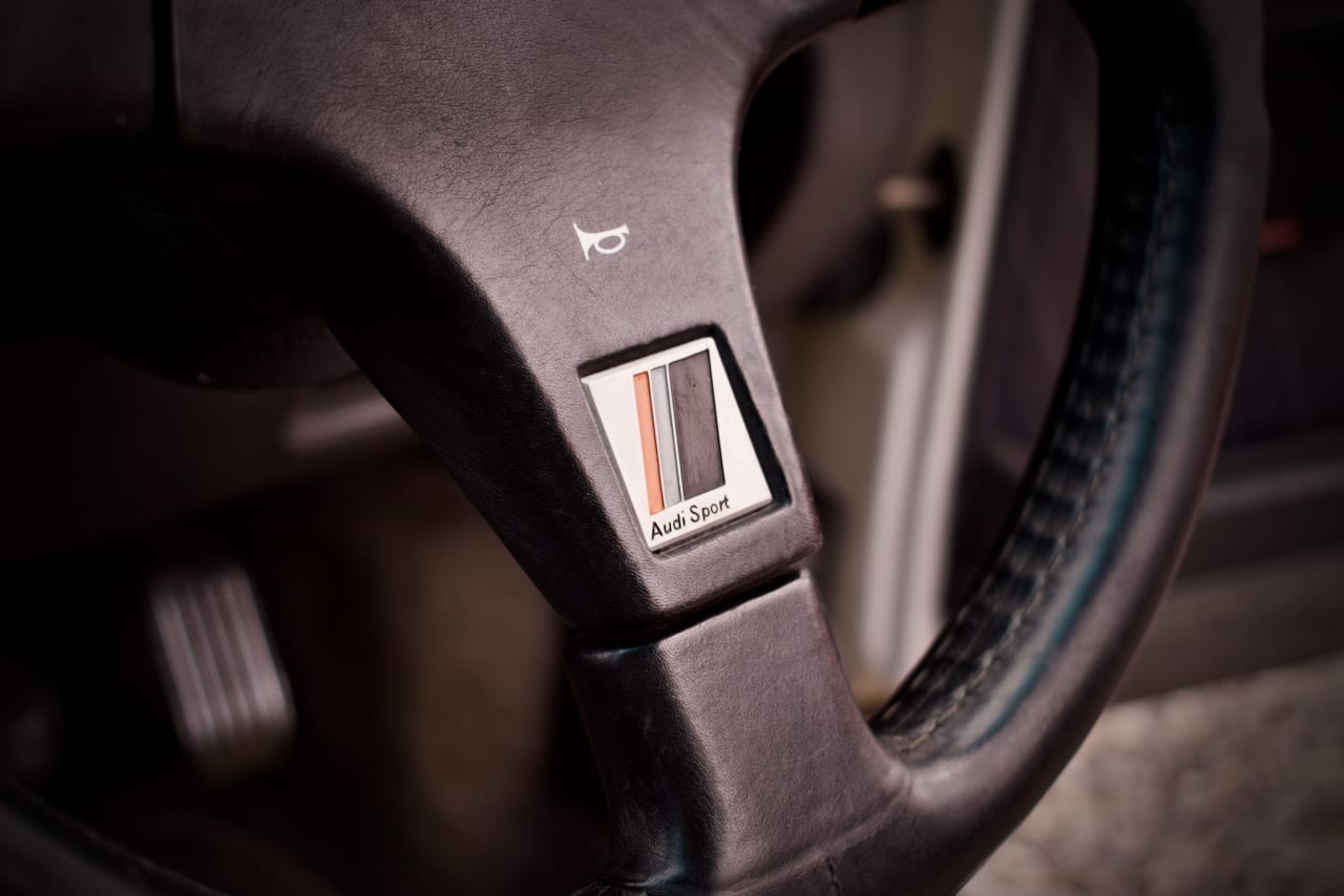 Audi sport steering wheel from Ur-Quattro