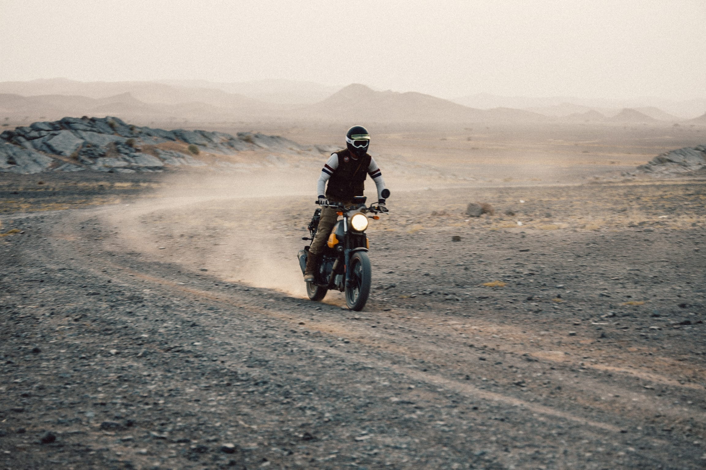 Copyright Simone de Ranieri / Isaac Vives, Fuel Motorcycles Scram Africa