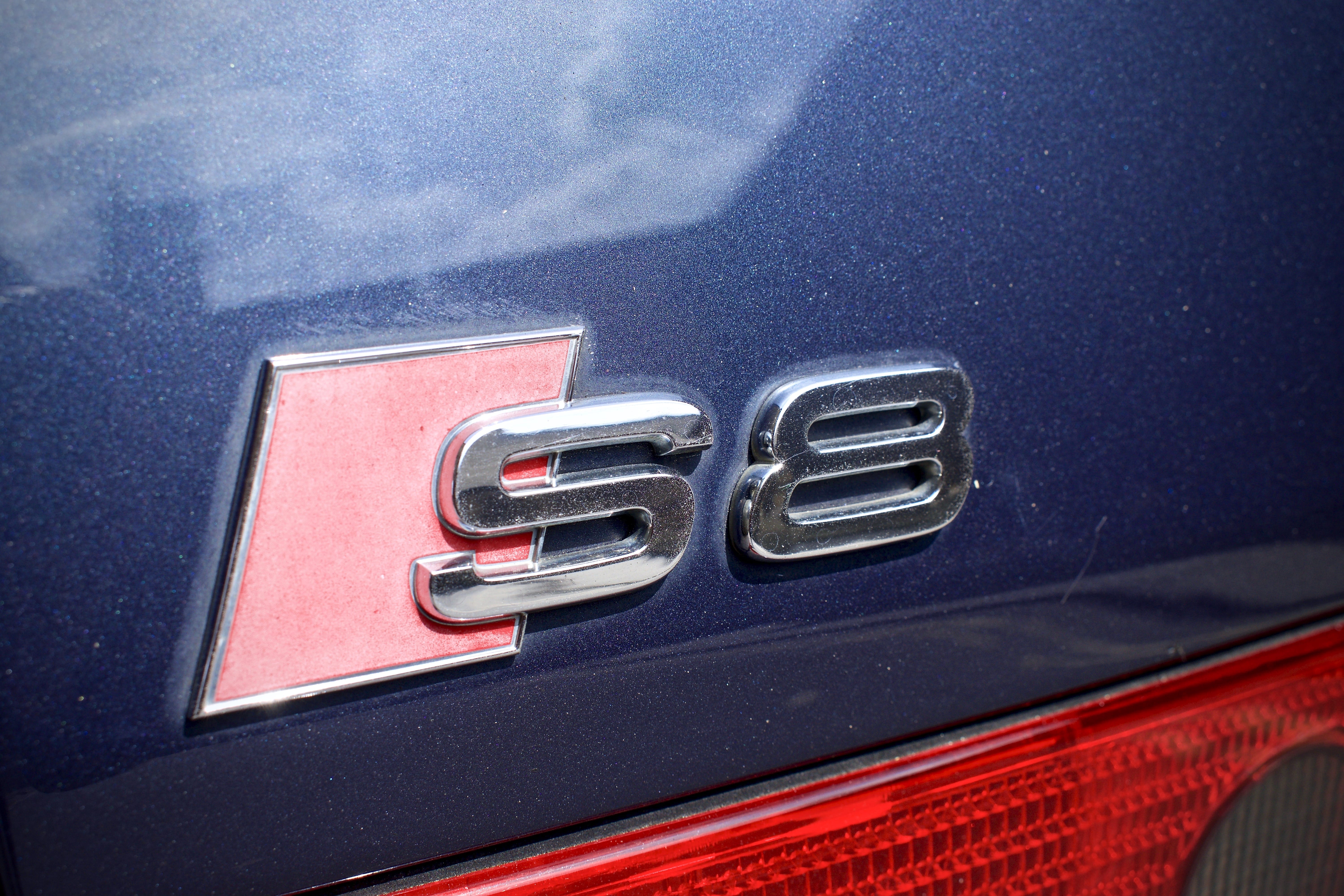 Audi S8 badge